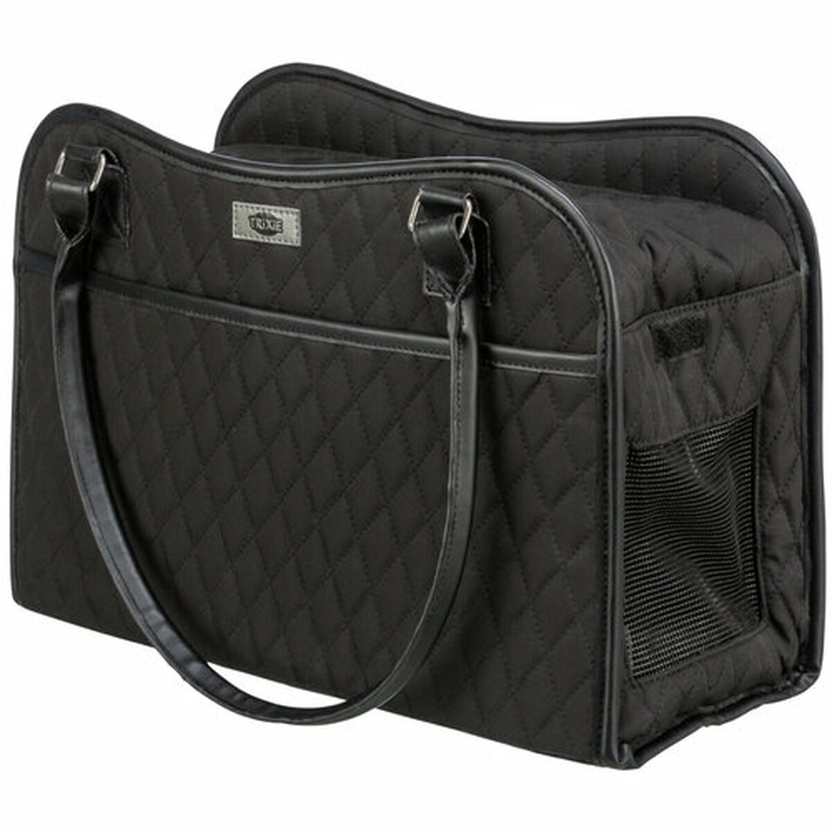 Pet Handbag Trixie Black 18 × 29 × 37 CM