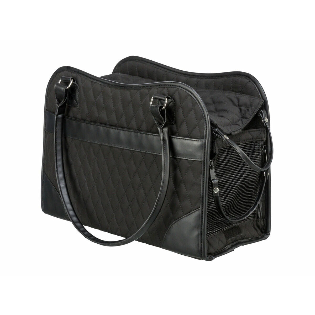 Pet Handbag Trixie Black 18 × 29 × 37 CM