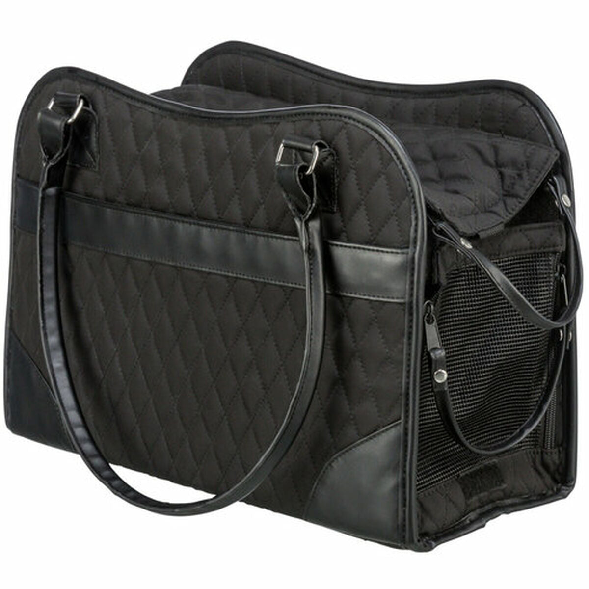 Pet Handbag Trixie Black 18 × 29 × 37 CM