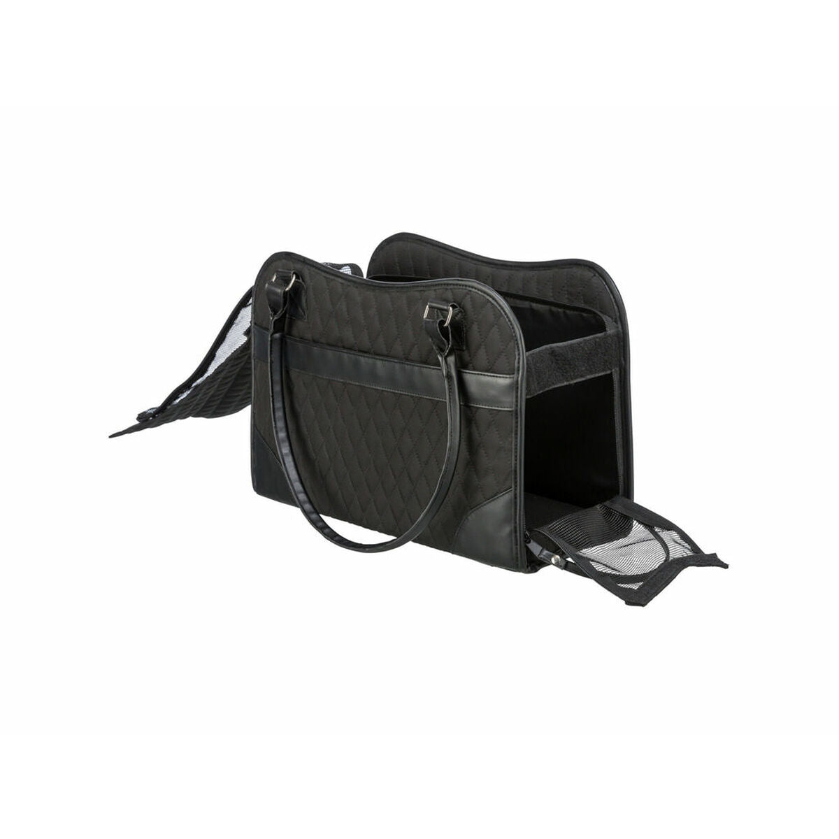 Pet Handbag Trixie Black 18 × 29 × 37 CM
