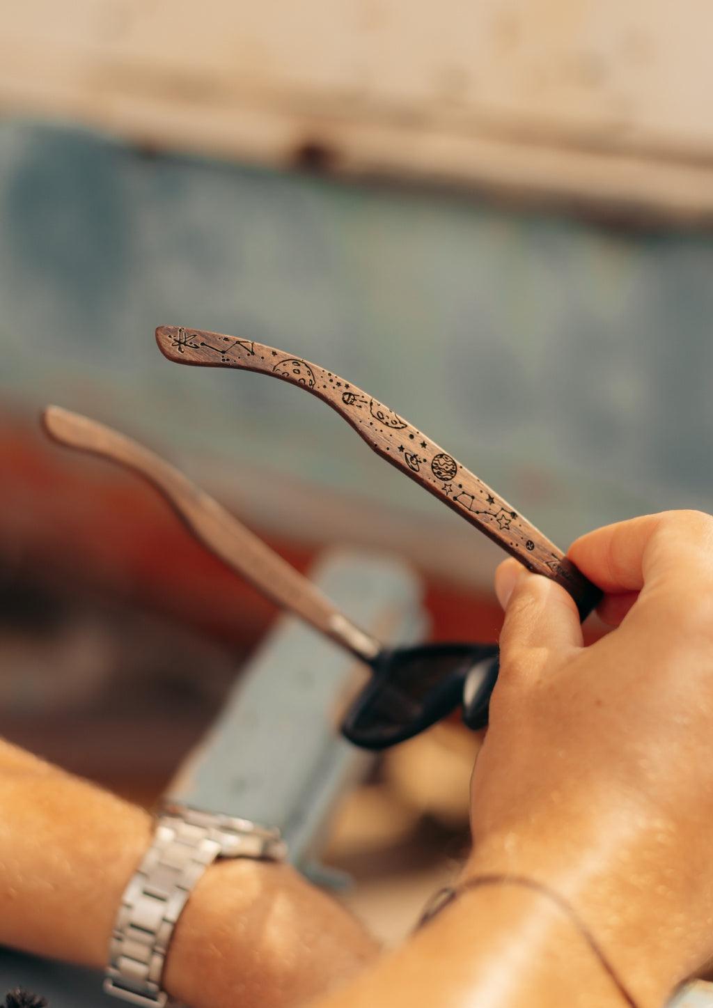 Eyewood | Engraved wooden sunglasses - Starlight